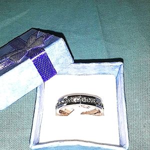 🆑️Silver and CZ Eternity Band